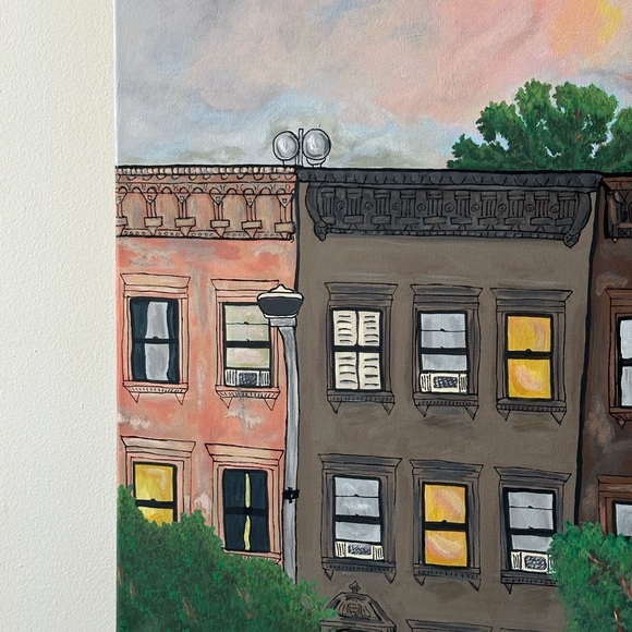 Original Art “Heaven over Brooklyn” 2024 - Picture 4 of 4